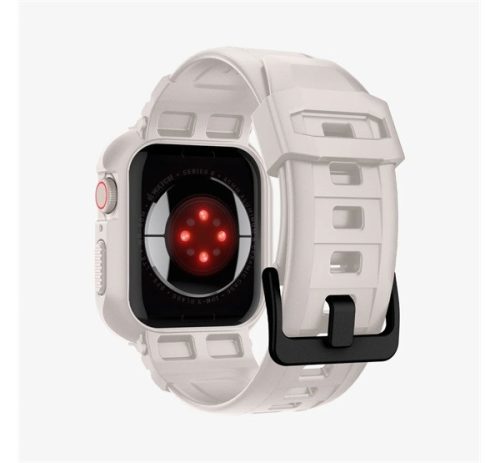 Spigen Rugged Armor Pro Apple Watch 9 / 8 / 7 45mm / SE (2nd / 1st Gen) / 6 / 5 / 4 44mm tok, bézs