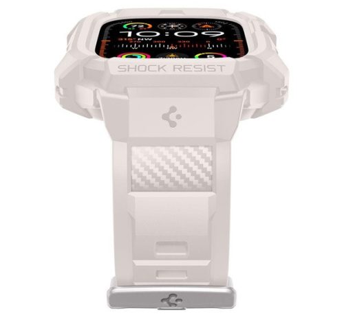 Spigen Rugged Armor Pro Apple Watch Ultra 2 / 1 49mm tok / szíj, bézs