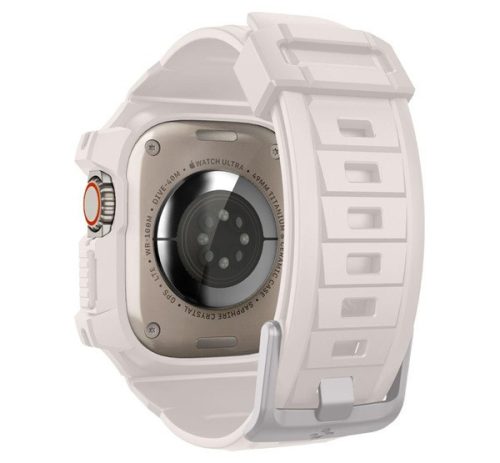 Spigen Rugged Armor Pro Apple Watch Ultra 2 / 1 49mm tok / szíj, bézs