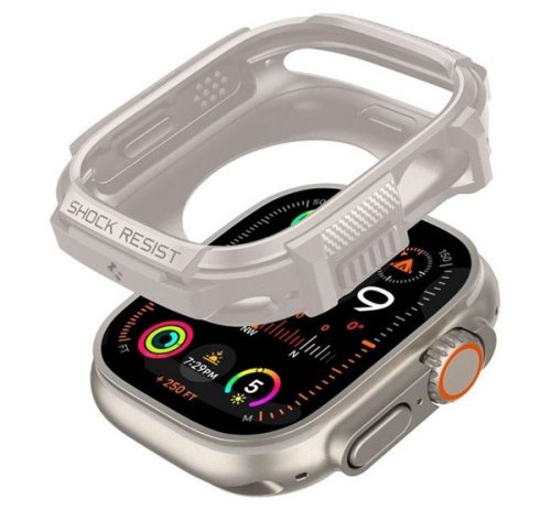 Spigen Rugged Armor Apple Watch Ultra 2 / 1 49mm tok, bézs