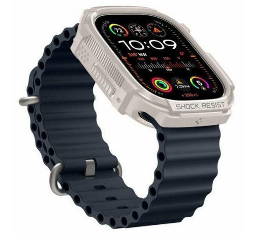 Spigen Rugged Armor Apple Watch Ultra 2 / 1 49mm tok, bézs