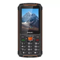   Evolveo Strongphone Z6 mobiltelefon készülék, fekete/narancs