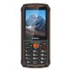 Evolveo Strongphone Z6 mobiltelefon készülék, fekete/narancs