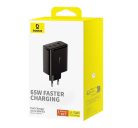 Baseus OS-Cube Pro töltő 2xUSB-AUSB-C + USB-A, 65W, fekete
