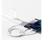 Baseus Superior Series 3in1 töltő- és adatkábel, USB / microUSB / USB-C / Lightning, 3,5 A, 1,2 m, fehér