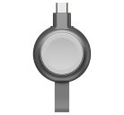 Energea WatchPod 3 Apple Watch USB-C vezetéknélküli gyorstöltő, 5W, fekete