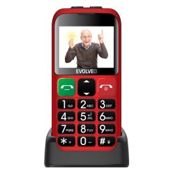   Evolveo EasyPhone ET (EP851) nyomógombos mobiltelefon, piros