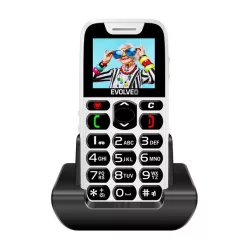Evolveo EasyPhone (EP501) nyomógombos mobiltelefon, fehér
