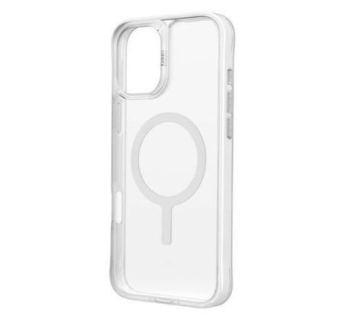 Uniq Lifepro Extreme Apple iPhone 16 Plus Magsafe szilikon tok, átlátszó/fehér