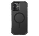 Uniq Combat Apple iPhone 16 Plus MagSafe szilikon tok, karbon fekete