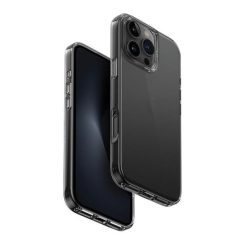   Uniq Air Fender Apple iPhone 16 Pro Max szilikon tok, szürke/átlátszó