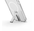 Uniq Eleva Apple iPhone 16 Pro Max Magsafe szilikon tok tartó résszel, átlátszó