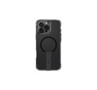 Uniq Eleva Apple iPhone 16 Pro Max Magsafe szilikon tok tartó résszel, karbon fekete