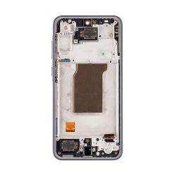   Samsung A356B Galaxy A35 5G gyári LCD kijelző kerettel, fekete (Service Pack)