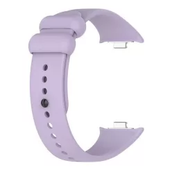   Xiaomi Mi Smart Band 8 Pro / Redmi Watch 4, szilikon pótszíj, állítható, lila