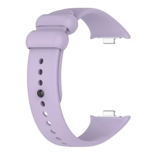 Xiaomi Mi Smart Band 8 Pro / Redmi Watch 4, szilikon pótszíj, állítható, lila