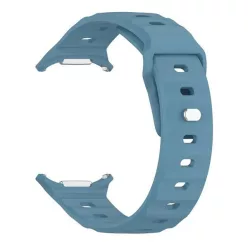   Samsung Galaxy Watch Ultra (47mm) SM-L705, szilikon pótszíj, légáteresztő, 3D homorú minta, kék