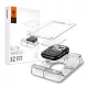 Spigen EliteShield EZ Fit Apple Watch 11 /Watch 10 46mm kijelzővédő fólia felhelyező kerettel (2db)