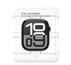Spigen EliteShield EZ Fit Apple Watch 11 /Watch 10 46mm kijelzővédő fólia felhelyező kerettel (2db)