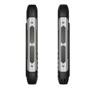 Evolveo Strongphone H1 DualSim vízálló nyomógombos mobiltelefon, fekete/ezüst