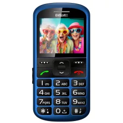 Evolveo EasyPhone XS (EP570) nyomógombos mobiltelefon, kék