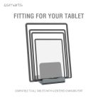 4smarts VoltDock USB-C asztali tablet töltő állvány, 60W, ezüst