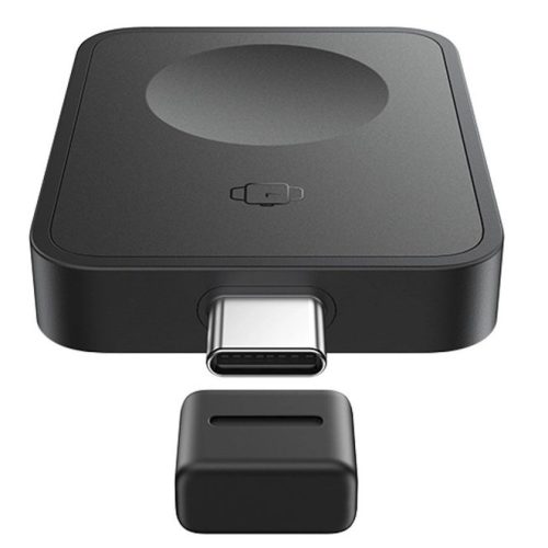 Baseus MagPro Magnetic vezeték nélküli Apple Watch töltő 2,5W, fekete