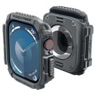 Spigen Rugged Armor Apple Watch 11 / Watch 10 46mm tok, Dark Grey, szürke