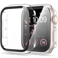   Tech-Protect Defense360 Apple Watch 4 / 5 / 6 / SE / SE2 / SE3 (44mm) ütésálló tok kijelzővédelemmel, átlátszó