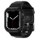 Spigen Rugged Armor Pro Apple Watch 9 / 8 / 7 / 6 / SE ( 3 / 2 / 1 Gen) 44mm / 45mm tok, fekete