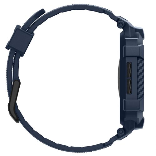 Spigen Rugged Armor Pro 2 Apple Watch 10-11 (42 mm) szíj / tok, Navy Blue, sötétkék