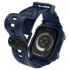 Spigen Rugged Armor Pro 2 Apple Watch 10-11 (42 mm) szíj / tok, Navy Blue, sötétkék