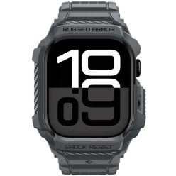   Spigen Rugged Armor Pro 2 Apple Watch 10-11 (46 mm) szíj / tok, Dark Gray, sötétszürke
