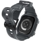 Spigen Rugged Armor Pro 2 Apple Watch 10-11 (46 mm) szíj / tok, Dark Gray, sötétszürke
