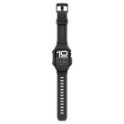 Spigen Rugged Armor Pro 2 Apple Watch 10-11 (46 mm) szíj / tok, Matte Black, fekete