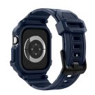 Spigen Rugged Armor Pro 2 Apple Watch 10-11 (46 mm) szíj / tok, Navy Blue, sötétkék