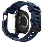 Spigen Rugged Armor Pro 2 Apple Watch 10-11 (46 mm) szíj / tok, Navy Blue, sötétkék