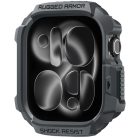 Spigen Rugged Armor 2 Apple Watch 10-11 (46 mm) tok, Dark Gray, sötétszürke