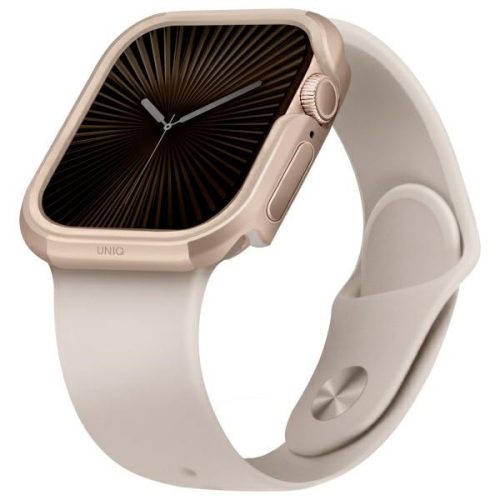 Uniq Valencia Apple Watch 11/ Watch 10 46mm műanyag tok, arany
