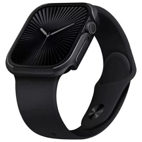 Uniq Valencia Apple Watch 11/ Watch 10 46mm műanyag tok, fekete