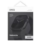 Uniq Valencia Apple Watch 11/ Watch 10 46mm műanyag tok, fekete