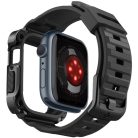 Spigen Tough Armor Pro Metal Apple Watch 7-9 (45 mm) tok / szíj, fekete
