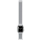 Spigen Metal Fit Pro Apple Watch 4-6, SE, SE (2022), SE (2025) (40 mm) / Watch 7-9 (41 mm) fém szíj / tok, ezüst