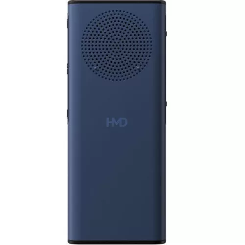 HMD 130 Music nyomógombos telefon, Dual Sim, IP54, kártyafüggetlen, kék