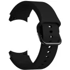 Samsung Galaxy Watch 4 / 5 / 5 Pro / 6 / 7 / FE (40 / 44 / 45mm) / Watch 4 Classic / 6 Classic (42 / 43 / 46mm), szilikon pótszíj, állítható, TP IconBand, bordó