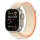 Apple Watch 4-6, SE, SE (2022), SE (2025) (38 / 40 mm) / Watch 7-9 (41 mm) / Watch 10-11 (42 mm), textíl pótszíj, nylon, állítható, légáteresztő, TP Nylon, krém