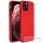 Xiaomi Redmi Note 10 / Note 10S / Poco M5s, Szilikon tok, Wooze Liquid Silica Gel, piros
