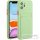 Apple iPhone X / XS, Szilikon tok, kártyatartóval, Wooze Card Slot, világoszöld