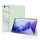 Samsung Galaxy Tab A7 10.4 (2020) SM-T500 / T505, mappa tok, Trifold, légpárnás sarok, közepesen ütésálló, átlátszó hátlap, Dux Ducis Toby, zöld