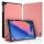 Samsung Galaxy Tab A 8.0 + S Pen (2019) SM-P200 / P205, mappa tok, Trifold, Dux Ducis Domo, rózsaszín